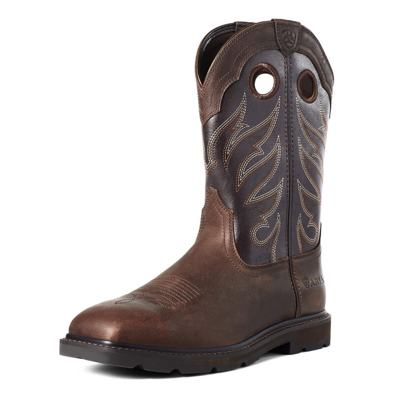 Ariat Arbeitsschuhe Herren - Groundwork DunkelBraun ( QVEGR-1058 )